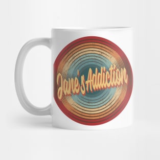 Jane's Addiction Vintage Circle Mug